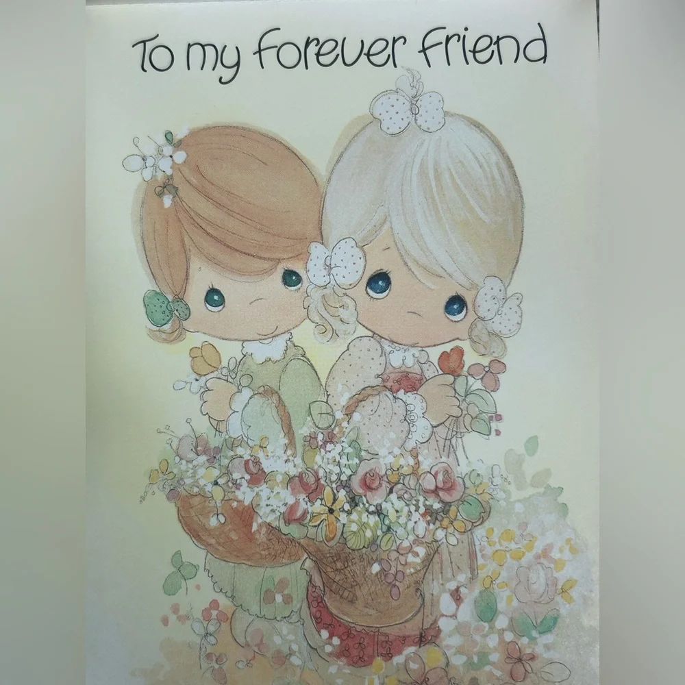 RARE VINTAGE 90s PRECIOUS MOMENTS Post Card Book